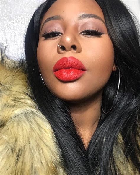Pin På Red Lipsticks For Black Women