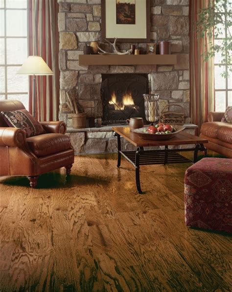 Armstrong Oak Engineered Hardwood Flooring In Cimarron Rustic Wood