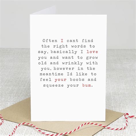 Love Your Bum Greetings Card By Slice Of Pie Designs Notonthehighstreet Com