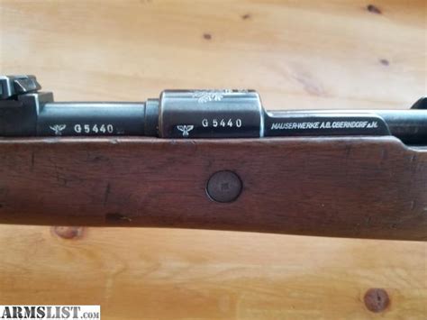 Armslist For Sale Ww2 Nazi Marked K98 Mauser