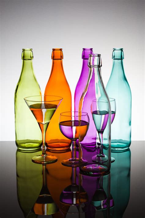 Bottles And Glasses By François Dorothé On 500px Glass Photography