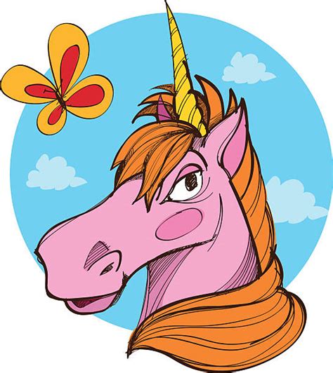 Simple Unicorn Drawing Illustrations Royalty Free Vector Graphics