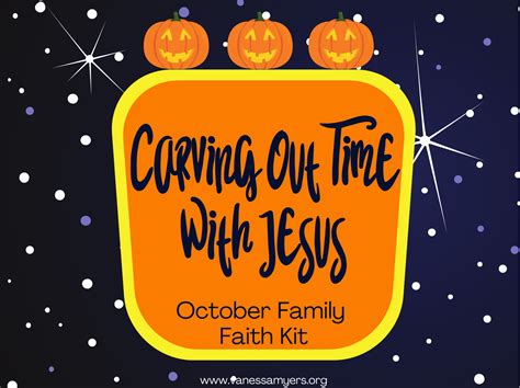 Carving Out Time With Jesus Deeper Kidmin