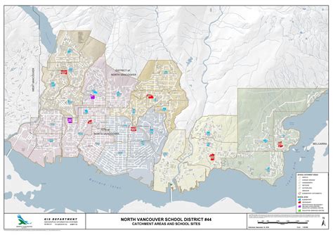 Overview where to stay things to do reviews. District Map - North Vancouver School District