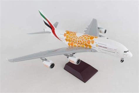 Buy Geminijets Orange Emirates Airbus A380 800 A6 Eou Expo 2020 Gemini