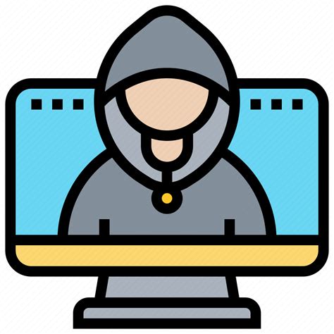 Attack Criminal Hacker Programmer Thief Icon Download On Iconfinder