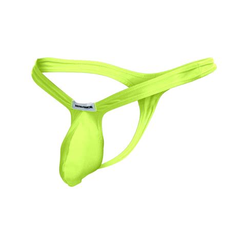 Justinsimon Xsjbu02 Bulge Thongs Color Neon Green