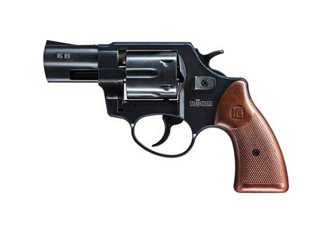 Revolver Alarme 3809mm Rk Colt Rg89 Black Black Brown 6 Coups Rohm