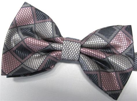 Check spelling or type a new query. Mens Bowties. Dusty Rose Pink Gray Plaid Checkers Bow tie. With Matching Pocket Square Option ...