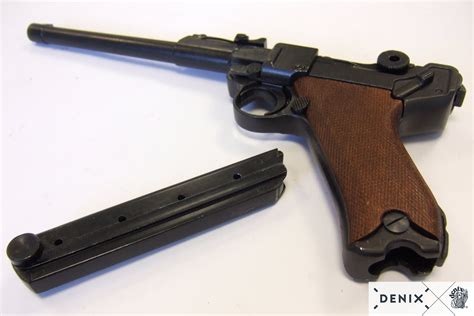 Luger P08 Modelo De Artilleria Alemania 1898 Pistolas Guerras