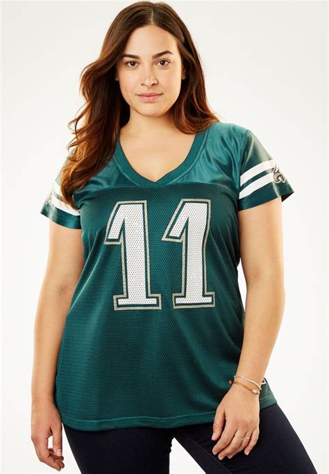 Nfl Replica Football Jersey Womens Plus Size Clothing Plus Size
