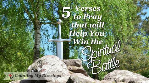 5 Verses To Pray That Will Help You Win The Spiritual Battle Counting