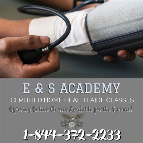 Home Health Aide Training Classes Available At E And S Academy Online