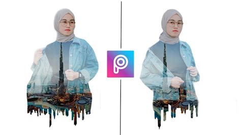 Cara Edit Foto Double Exposure Di Picsart Tutorial Youtube