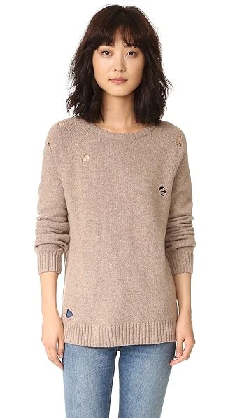 Anine Bing Distressed Sweater Shopbop