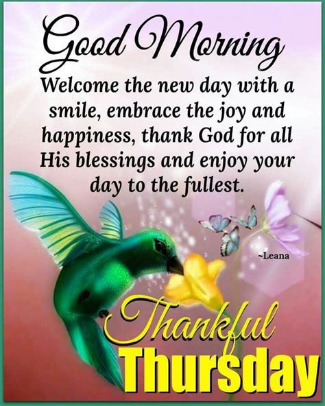 √ Good Morning Thursday Spiritual Blessings Images