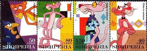 Us Post Office Pink Panther Stamp Collection And More