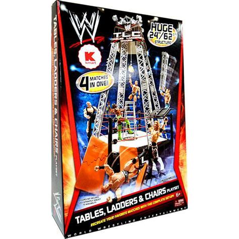 Wwe Wrestling Superstar Rings Tables Ladders And Chairs Action Figure