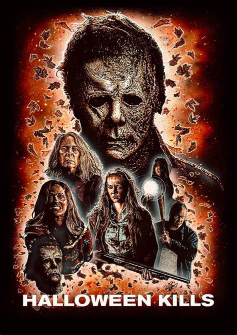 Halloween Kills By David Storey Home Of The Alternative Movie Poster
