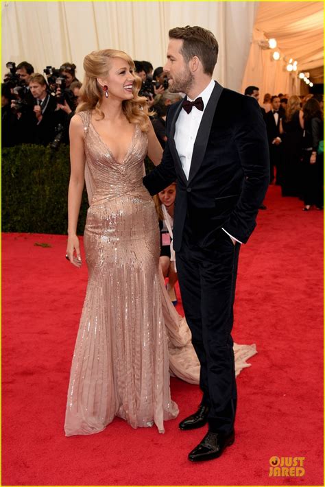 Blake Lively And Ryan Reynolds Are Gucci Perfect At Met Gala 2014 Photo