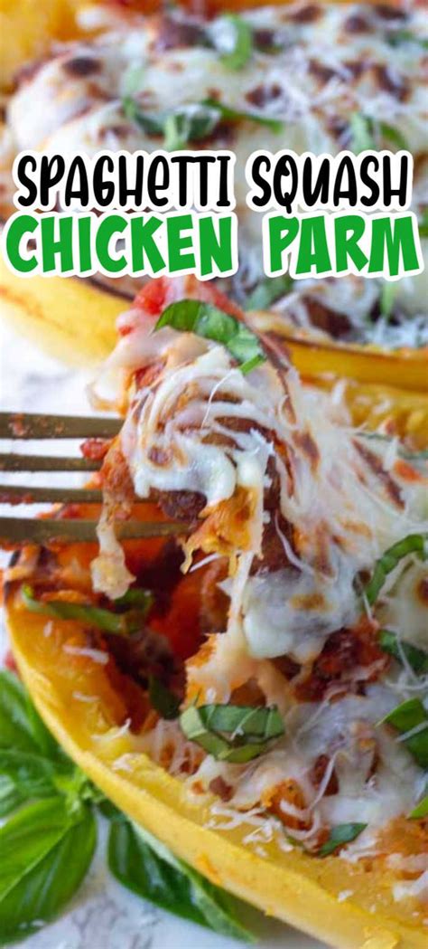 Check spelling or type a new query. Chicken Parmesan Spaghetti Squash is an amazing tasting ...