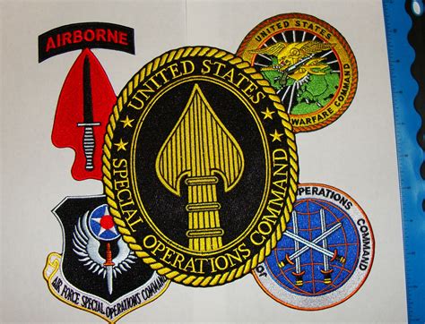 Large Special Operations Command Jacket Patch Jsog North