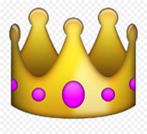 Emoji Clipart Crown Picture Iphone Crown Emoji Pngking Crown