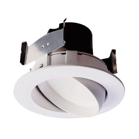 Halo is a ceiling light that addresses your daily needs and tasks. Halo RA 4 in. White Integrated LED Recessed Ceiling Light ...