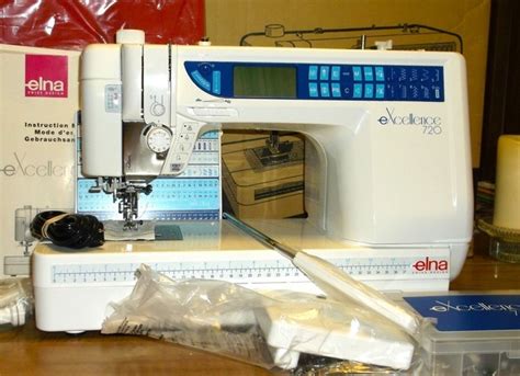 Elna Excellence 720 Sewing Machine Review By Mufffet