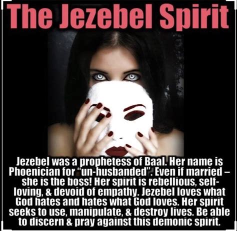 New Age Jezebel Spirit Im A Sinner Encouragement Bible Knowledge