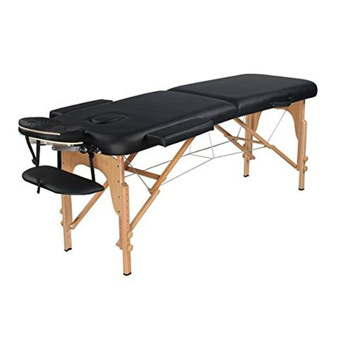 Heaven Massage Ultra Lightweight Black Portable Massage Table Fits In Almost Every Trunk