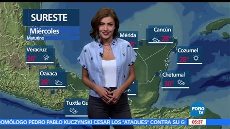 El Clima Con Daniela Álvarez Televisa News