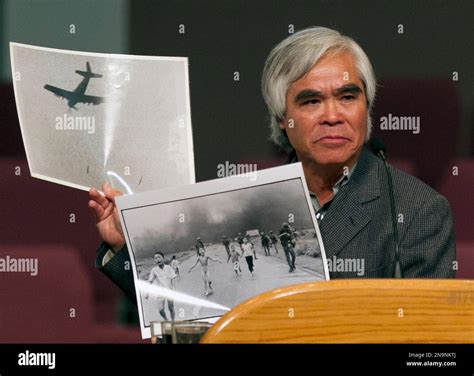 Associated Press Staff Photographer Nick Ut Shows His Famous Vietnam