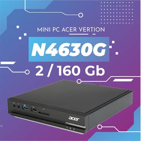 Jual Mini Pc Acer Veriton N4630g Siap Pakai Shopee Indonesia
