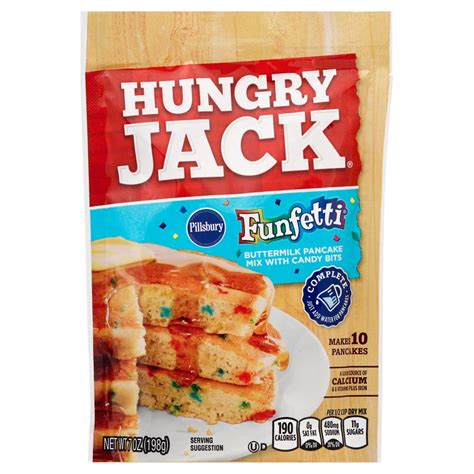 Hungry Jack Easy Pack Funfetti Buttermilk Pancake Mix Shop Pancake