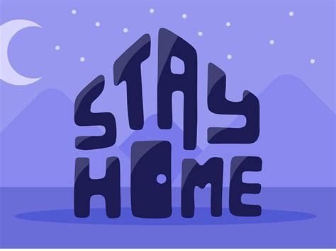 Going to buy groceries, picking up medications or participating in recreational activities such as walking or biking. Stay Home by Trevor Nielsen on Dribbble
