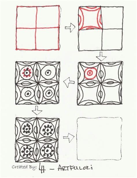 Check spelling or type a new query. 470 best images about Zentangle Instructions on Pinterest | Doodle patterns, Square dance and ...