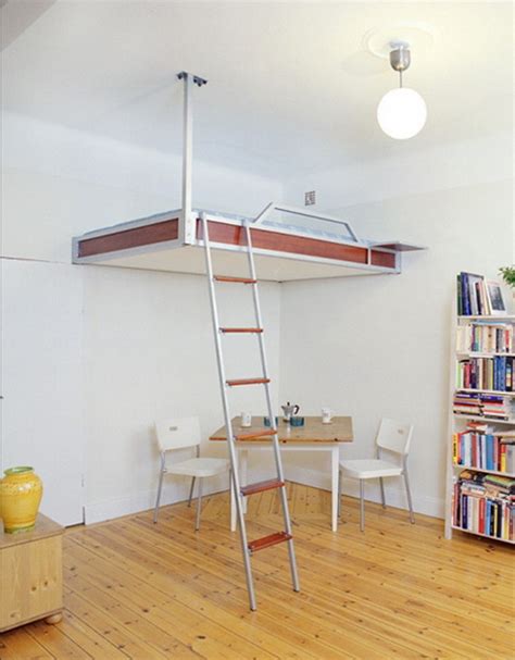 The end rails go inside the side rails. Not Just for Kids: 7 Space-Saving (& Adult-Sized) Loft ...