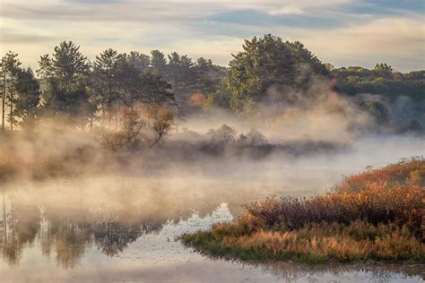 Morning Mist on the Sudbury River Photograph by Kristen Wilkinson