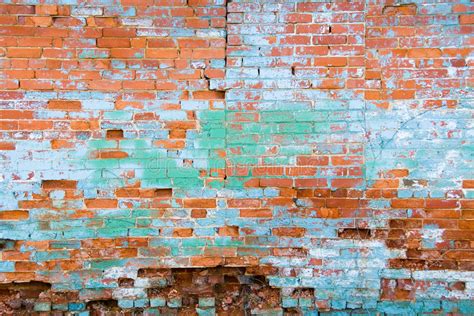 Distressed Brick Wall Stock Image Image Of Worn Dingy 480277