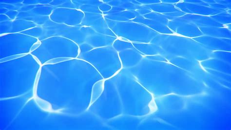 Blue Caustics Wave Pool Reflections Background Water