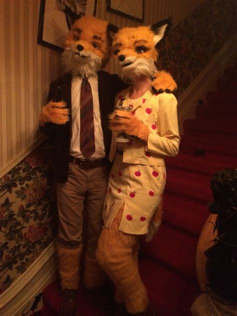 Fantastic Mr Fox Home Made Halloween Costume Fox Halloween Fantastic Mr Fox Costume