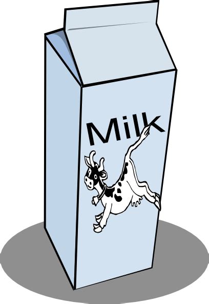Milk Carton Clip Art At Vector Clip Art Online Royalty