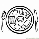 Coloring Meal Passover Meals Ready Coloringpages101 sketch template
