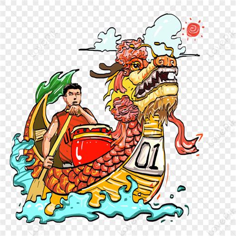 Dragon Boat Dragon Vector Boat Vector Chinese Dragon PNG Picture And
