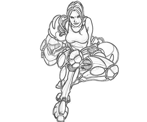 Check out this fun super smash brothers ultimate coloring page. Samus Aran Character | jozztweet