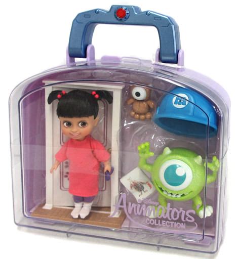 boo mini doll play set monsters inc disney animators collection doll disney store limited