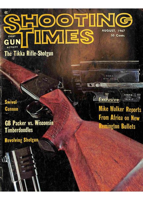 Shooting Times Magazine August 1967