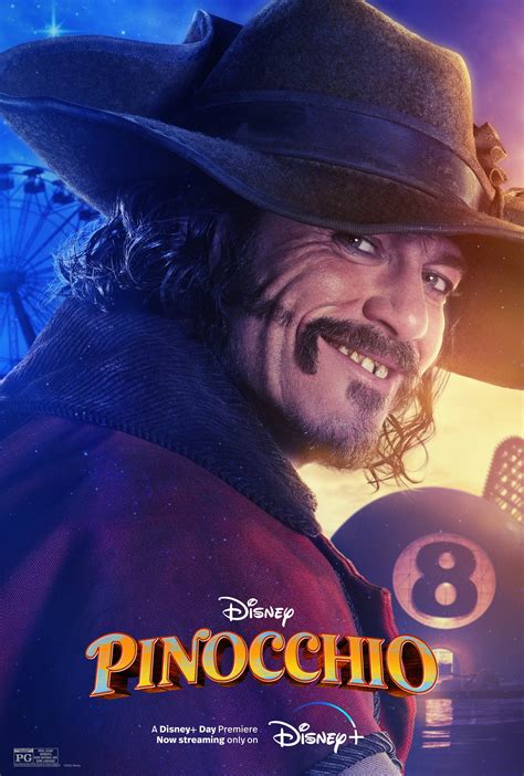 Pinocchio Luke Evans Coachman Movie Poster Lost Posters