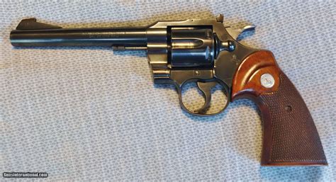 Colt Officers Model Match Target Revolver 22 Lr